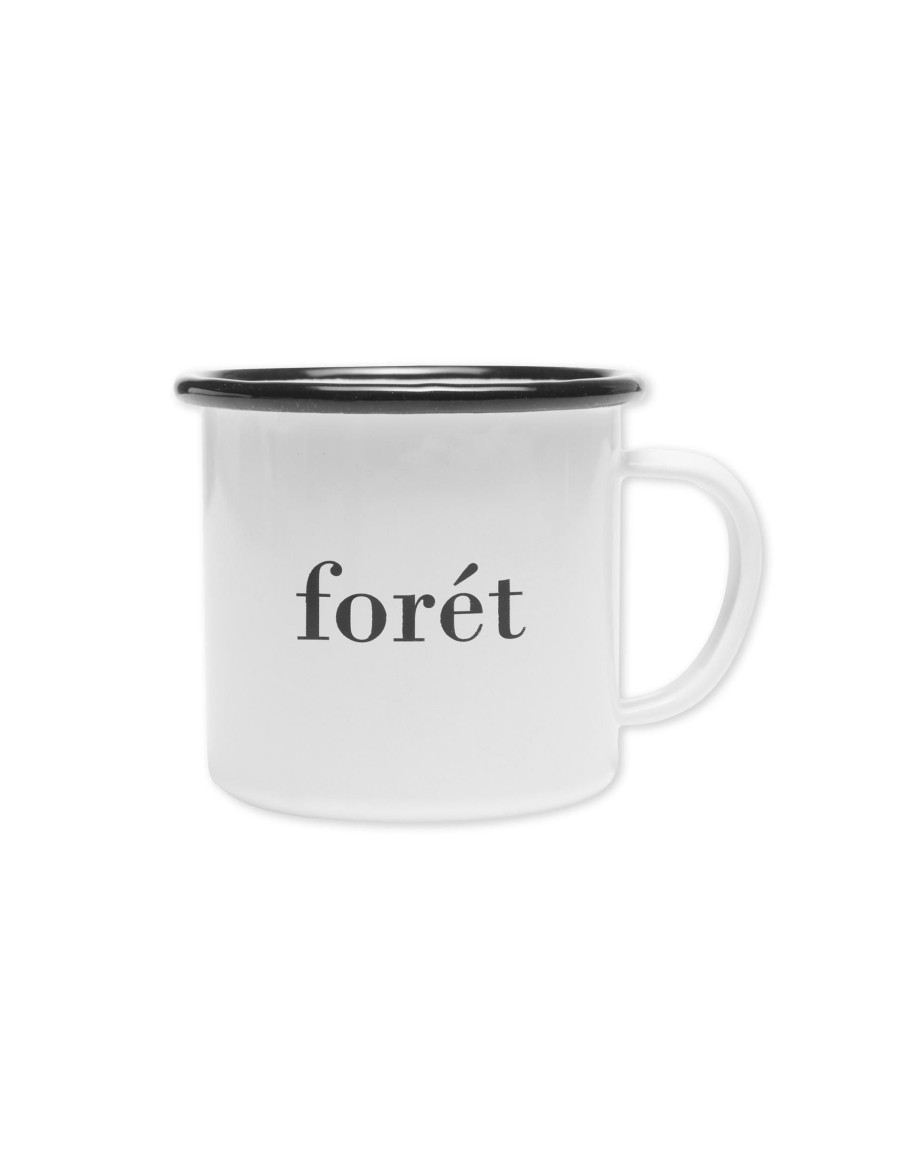 Forét Bean Enamel Mug-White | Goods